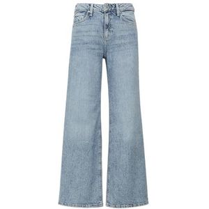 Jeans - Catie - Effen - Wide Leg - High Waist - Lang/maxi