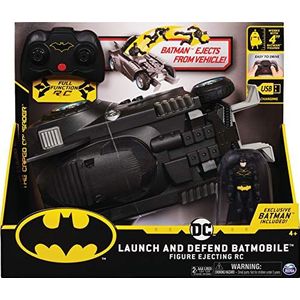 DC Comics Batman - Batmobile - RC - Speelgoedvoertuig met actiefiguur van 10 cm