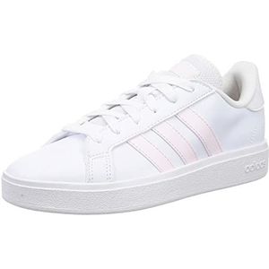 adidas Grand Court Base 2.0 dames sneakers, Ftwr Wit Almost Roze Ftwr Wit, 36 2/3 EU