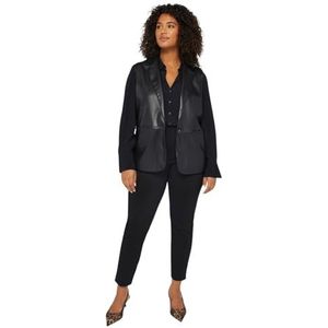 Fiorella Rubino Super Stretch Lenzing™ EcoVero viscose jeggings, zwart, XS Grote maten