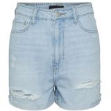 PIECES - PCAMER - Korte Broeken - Blauw Denim