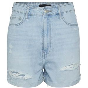 PIECES - PCAMER - Korte Broeken - Blauw Denim