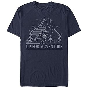 Disney Frozen - Outdoor Adventure Unisex Crew neck T-Shirt Navy blue M
