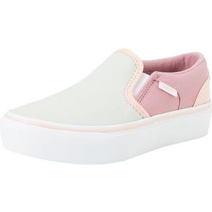 Vans Asher Platform gymschoenen, Pastel Block Multi, 32,5 EU, pastel blok multi, 32.5 EU