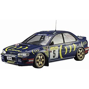 Hasegawa - 1:24 Subaru Impreza 1995 Monte-Carlo Rallywinnaar - Super Detail