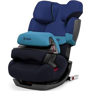 CYBEX Silver Pallas-Fix 2-in-1 autostoeltje voor kinderen, voor auto's met en zonder ISOFIX, groep 1/2/3 (9-36 kg), van ca. 9 maanden tot ca. 12 jaar, blue moon marineblauw