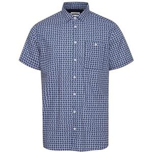 Blend Heren 20713373 Overhemd, 194050/Nautical Blue, L