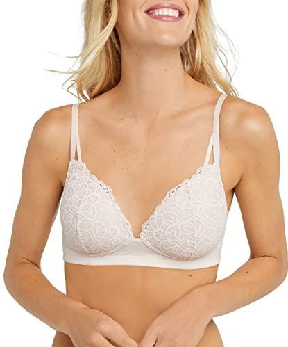 MAIDENFORM - Pure Comfort - BH zonder Beugels - Poederroze - Nylon/Polyamide