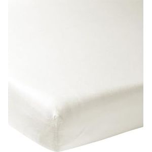 Meyco Home Uni hoeslaken tweepersoons - warm white - 160x200cm