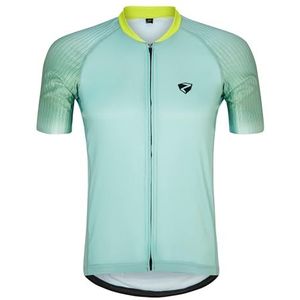 Ziener NELOS fietsshirt voor heren, mountainbike, racefiets, ademend, sneldrogend, elastisch, korte mouwen, licht mint, 58