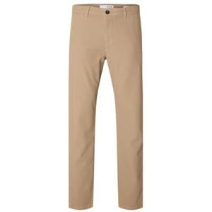 Selected - 175 Miles Struc Dyed - Chino Broek - Slim Fit