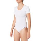 Skiny Bodys Body Collection Body korte mouwen voor dames, wit, 38