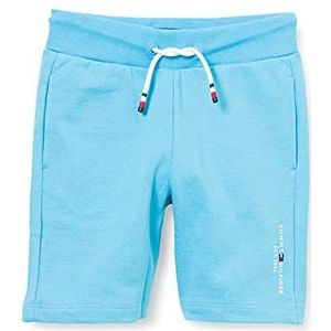 Tommy Hilfiger Essential Sweatshorts voor jongens, Kust Blauw, 74 cm