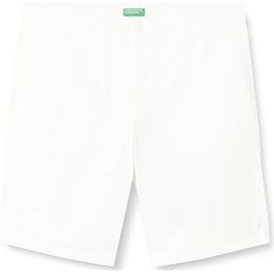 United Colors of Benetton Bermuda 4UN459548 Shorts, wit optisch 101, 56 heren, optisch wit 101, 56 NL