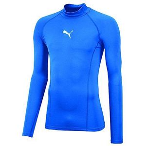 PUMA Herren LIGA Baselayer Tee LS Warm Shirt, Electric Blue Lemonade, L