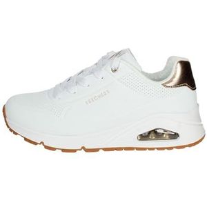 Skechers - Uno Gen1 Shimmer Away - Sportschoenen - Wit - Uniseks Kinderen