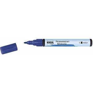 Kreul Permanente Marker Medium Bullet Tip 1,5-3 mm Blauw, Nicht Zutreffend