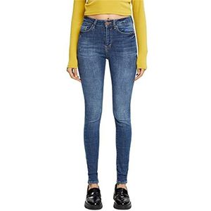 edc by ESPRIT Dames Broek Jeans, 901Blue Dark Wash., 24W x 32L