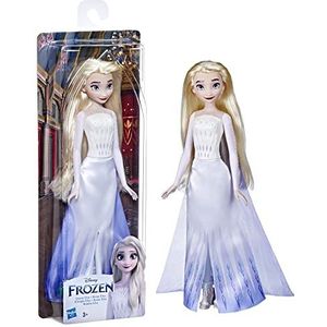 Hasbro Disney Frozen 2 Queen Elsa Shimmer Fashion Doll, Toy for Children 3 Years Old and Up, Multicolor, One Size, (F3523)