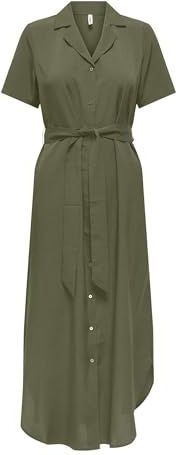 ONLY Jurk 'ONLNOVA'  olijfgroen