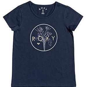 Roxy Endless Music Foil-T-shirt voor meisjes, 4-16, Mood Indigo, FR (maat fabrikant: 14/XL)