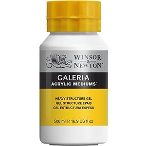 Winsor & Newton 3050822 Galeria zware structuurgel, ideaal voor expressieve oppervlaktestructuren, pot van 500 ml