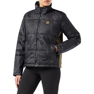 adidas H20413 PUFFER JACKET damesjas zwart/carbon 40