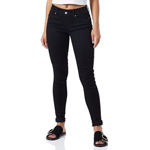 ONLY ONLLUCI REG Skinny DNM Jeans, Black Denim, 27/32