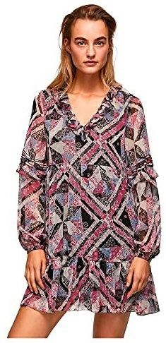 Pepe Jeans - Pitu - Korte Jurk - Roze - Polyester