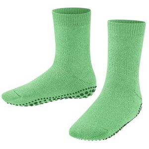 FALKE Uniseks-kind Stopper sokken Catspads K Hp katoen wol Noppen op de zool 1 paar, Groen Spring Bud 7521, 27/30 EU