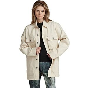 G-STAR RAW Heren Chore Workwear Jacket, Beige (Ecru D300-159), XL, Beige (Ecru D300-159), XL