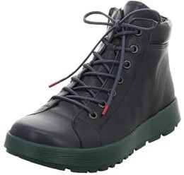 Think COMODA Dameslaarzen met leren voering, Navy 8050, 36,5 EU, Navy 8050, 36.5 EU