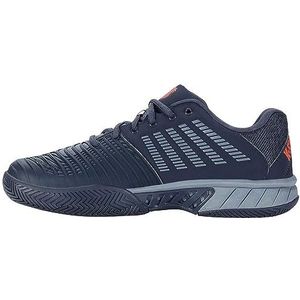 K-Swiss Express Light 3 Tennis Shoe voor heren, Orion Blue Windward Blue Scarlet Ibis, 43 EU