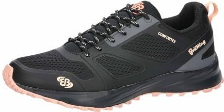 Brütting - Mount Ray - Wandelschoenen - Zwart - Grijs - Salmon