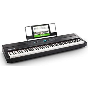 Alesis Recital Pro - Digitale Piano / Elektronisch Keyboard met 88 gewogen toetsen met hamerslag, 12 klanken en ingebouwde luidsprekers