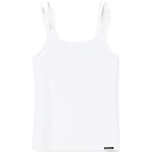 Skiny - Essentials - Spaghetti-onderhemd - Wit - Katoen