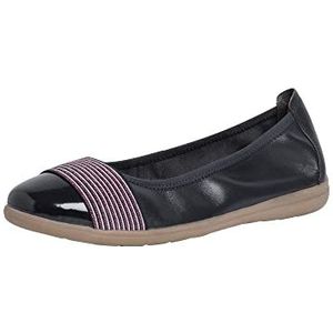 Jana Dames Ballerina 8-8-22106-28 805 H-breedte Maat: 36 EU