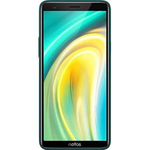 Neffos A5 Dual-SIM smartphone (15,2 cm (5,99 inch) HD+ display, 16 GB intern geheugen, 5 MP camera, Android 9.0 Go Edition) Emerald Green