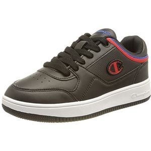 Champion Rebound Low B GS, Sneakers, zwart/blauw/rood (KK006), 35,5 EU