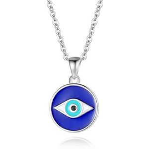 Sanetti Inspirations"" Circle Of Life Evil Eye Necklace