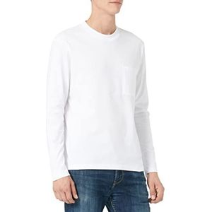 MARC O'POLO DENIM Longsleeve – lange mouwen herenshirt – klassiek shirt met lange mouwen – longshirt van katoen – maat, 100, L