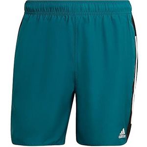 Adidas BLOCK3S CLX SL Zwembroek voor heren, Legacy Teal/Black, XS