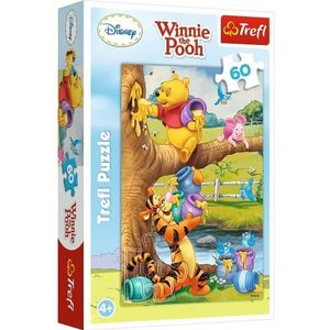 Trefl, Puzzel, Disney Winnie de Poeh, 60 elementen, Kleinigheidje, voor kinderen vanaf 4 jaar