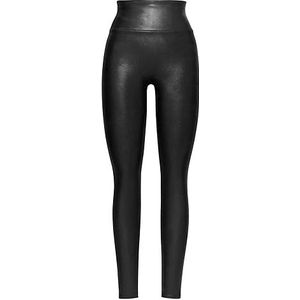 Spanx Dames kunstleren legging broek ondoorzichtig, Zwart, XS
