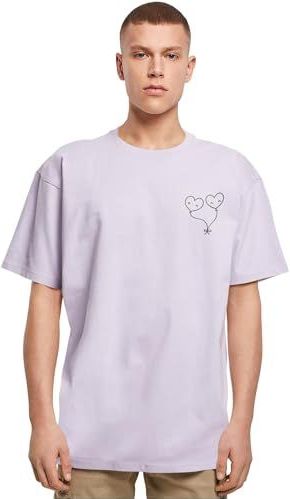 Mc Clothes Hugs & Love Love Ballon Heavy Oversized T-shirt Met Korte Mouwen