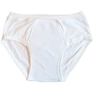 Herbalind AZ5117XXL incontinentiebroek voor heren, wit, pak van 5, L = 60/62