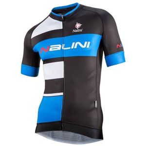 NALINI, Carrara Fietsshirt met korte mouwen, techniek, ademend, Meerkleurig., M