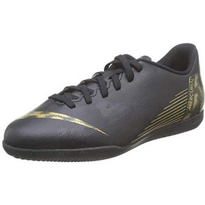 Nike Vaporx XII Club Tf voetbalschoenen voor kinderen, uniseks, Zwart Black Mtlc Vivid Gold 077, 36.5 EU