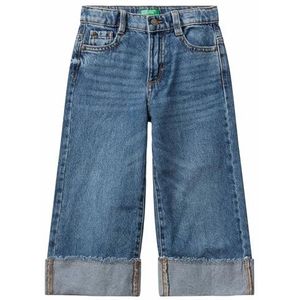 United Colors of Benetton Broek voor meisjes en meisjes, Blauw, 2 jaar