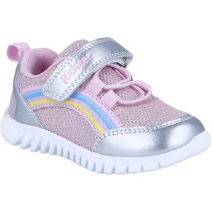 Richter Kinderschoenen Wallaby sneakers, zilver/poeder (Rainbo, 32 EU, Silver Powder Rainbo, 32 EU
